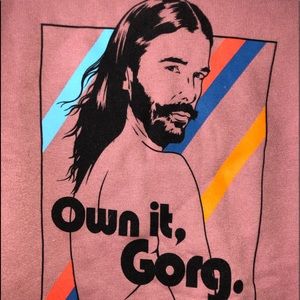 Jonathan Van Ness Crop Sweat Shirt